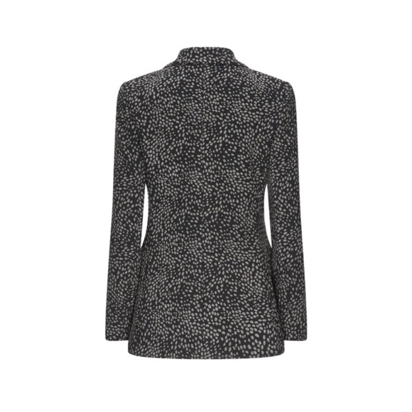New! ALICE + OLIVIA Animal Print Jacquard Blazer - Picture 4 of 11